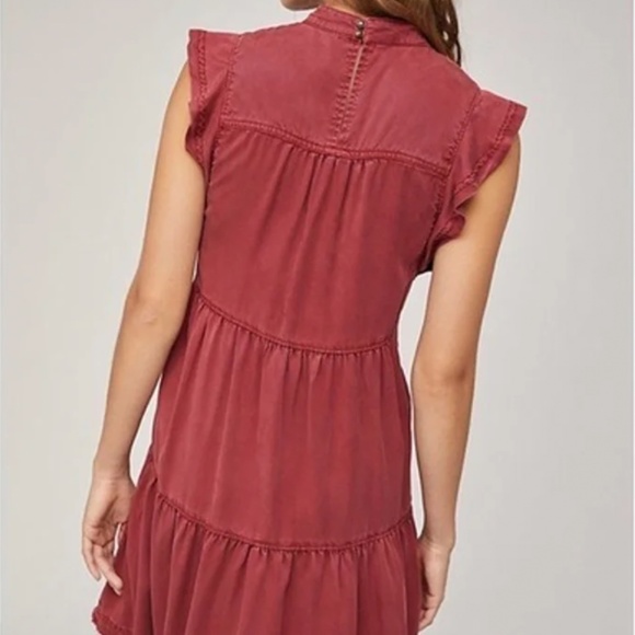 Anthropologie Red Mini Dress - Picture 5 of 5